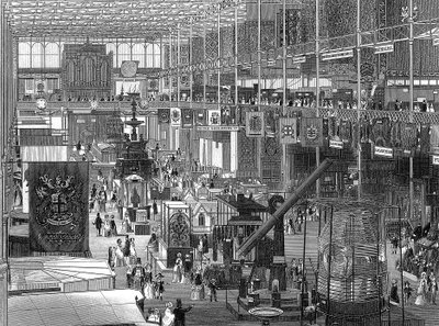 معرض كبير في كريستال بالاس ، هايد بارك ، لندن ، 1851 بواسطة غير معروف