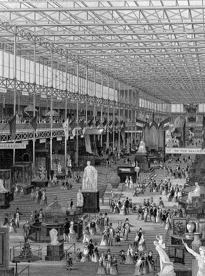 معرض كبير في كريستال بالاس ، هايد بارك ، لندن ، 1851 بواسطة غير معروف