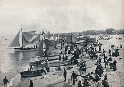 غريت يارموث - مشهد نموذجي على الشاطئ ، 1895 بواسطة غير معروف