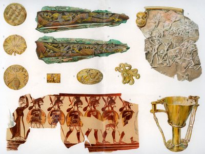 الآثار اليونانية من العصور الميسينية وهومري ، 1902 بواسطة غير معروف