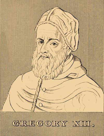 غريغوري الثالث عشر ، 1502-1585 ، 1830. بواسطة غير معروف