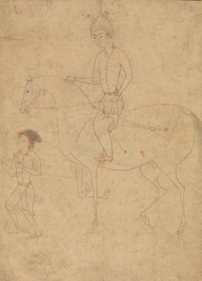 العريس والراكب ، 1540-50. بواسطة غير معروف