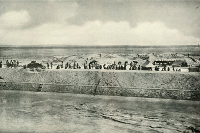 حراسة ضفاف قناة السويس 1919. بواسطة غير معروف