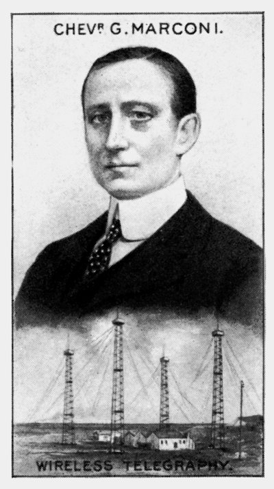 Guglielmo Marchese Marconi ، مهندس كهربائي إيطالي ، c1924 بواسطة غير معروف