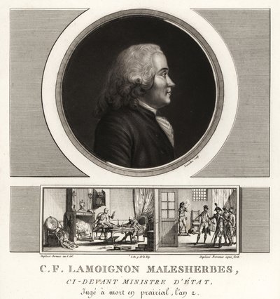 Guillaume-Chretien de Lamoignon de Malesherbes ، رجل دولة فرنسي ، وزير دولة بواسطة غير معروف