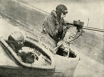 البندقية والأدوات المستخدمة من قبل الطيار ، 1919. بواسطة غير معروف