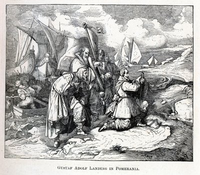 غوستاف أدولف لاندينغ في بوميرانيا ، 1882 بواسطة غير معروف