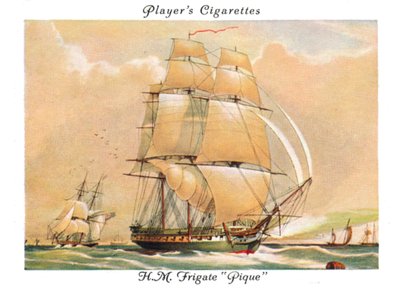 HMFrigate Pique ، 1936. بواسطة غير معروف