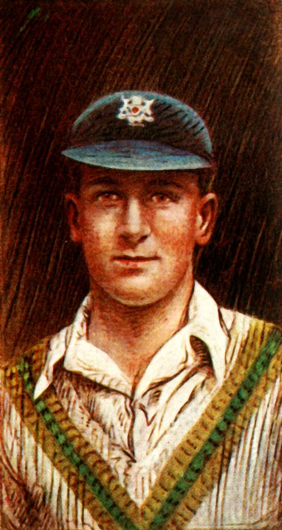 H. Larwood Notts ، 1928. بواسطة غير معروف