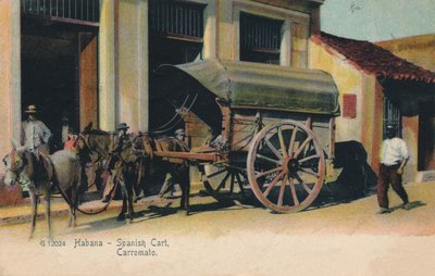 حبانة - عربة إسبانية. عربة ، c1907 بواسطة غير معروف