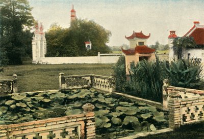 هانوي. فرشاة معبد ، هانوي. لكن Thap Pagoda ، 1900. بواسطة غير معروف