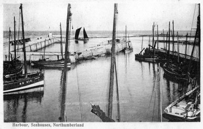 الميناء ، سيهاوسز ، نورثمبرلاند ، 1905 بواسطة غير معروف