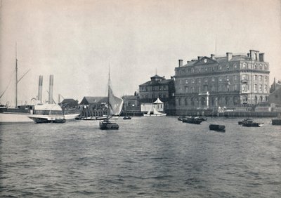 Harwich - فندق The Quay and Great Eastern ، 1895 بواسطة غير معروف