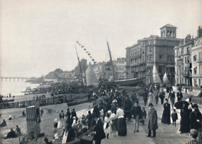 هاستينغز - الجبهة ، عرض الرصيف ، 1895 بواسطة غير معروف