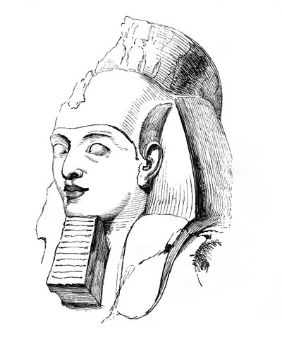 رئيس رمسيس ، 1848 بواسطة غير معروف