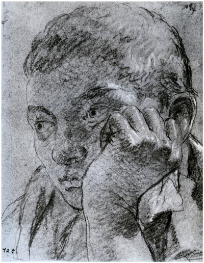رئيس شاب ، c1750-1753 1958 بواسطة غير معروف