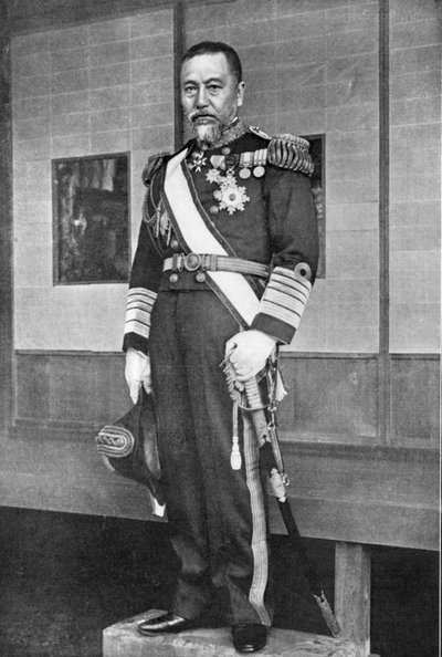 Heiachiro Togo ، قائد البحرية اليابانية ، الحرب الروسية اليابانية ، 1904-5 بواسطة غير معروف