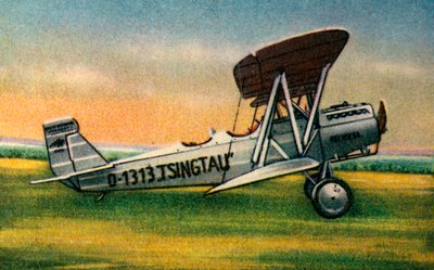 طائرة Heinkel HD 24 L Tsingtau ، 1920s ، 1932. بواسطة غير معروف