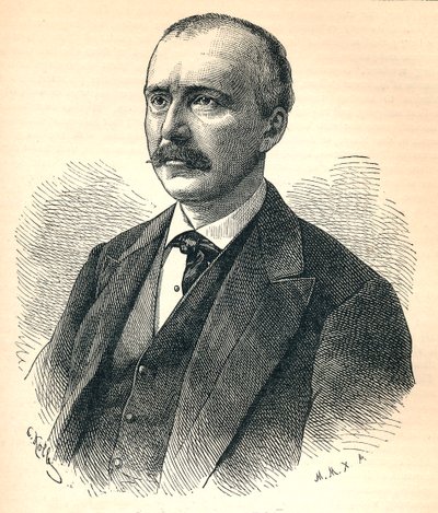 هاينريش شليمان ، 1822-1890 ، عالم آثار ألماني ، 1893 بواسطة غير معروف