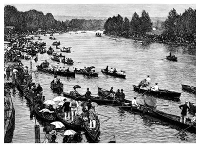 هنلي ريجاتا ، أوكسفوردشاير ، 1882 بواسطة غير معروف