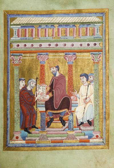 هنري الثالث ، الإمبراطور الروماني المقدس إيفانجيلاريوم لهنري الثالث ، 10391043 بواسطة غير معروف