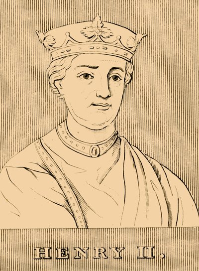 هنري الثاني ، 1133-1189 ، 1830. بواسطة غير معروف