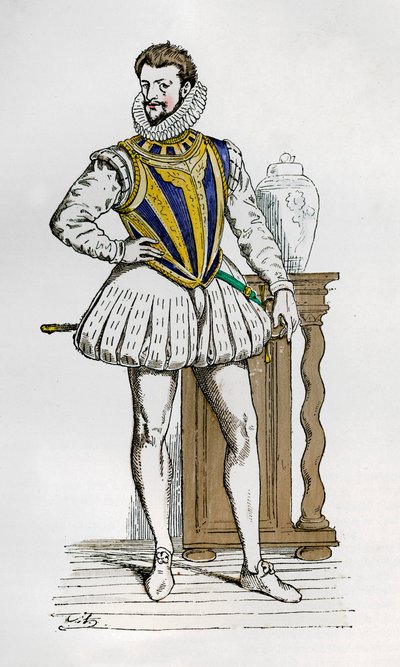 هنري الأول ، دوق جيز ، جندي وسياسي فرنسي ، القرن السادس عشر 1882-1884 بواسطة غير معروف