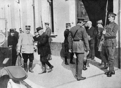 هربرت أسكويث في الجبهة ، الحرب العالمية الأولى ، 1914-1916 ، c1920 بواسطة غير معروف