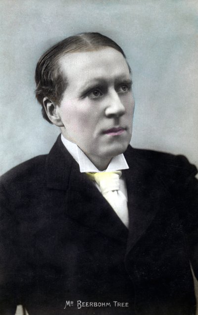 شجرة هربرت بيربوم 1852-1917 ، الممثل الإنجليزي ومدير المسرح ، أوائل القرن العشرين بواسطة غير معروف