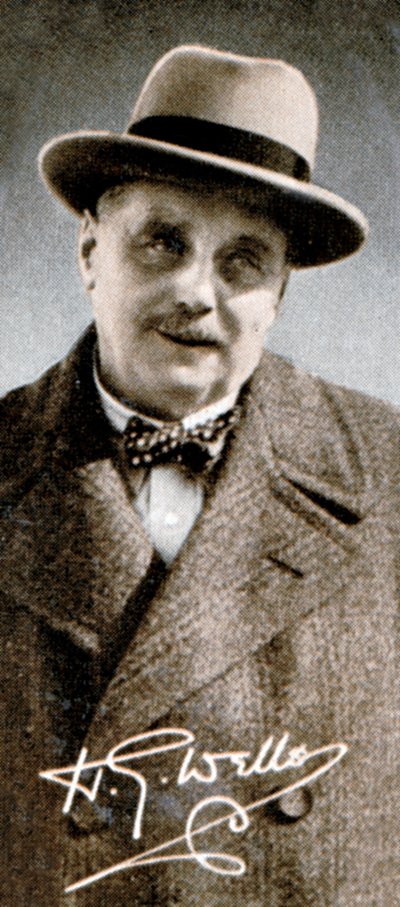 هربرت جورج إتش جي ويلز 1866-1946 ، كاتب إنجليزي ، 1935 بواسطة غير معروف