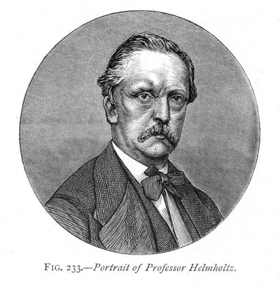 Hermann von Helmholtz 1821-1894 ، فيزيائي وعالم فسيولوجي ألماني ، 1876 بواسطة غير معروف