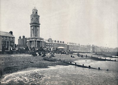 هيرن باي - الجبهة ، تظهر برج الساعة ، 1895 بواسطة غير معروف