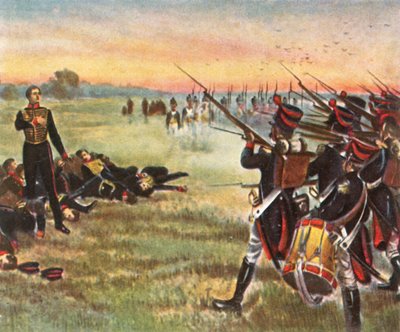 الموت البطولي لشيلس أحد عشر ضابطًا ، 16 سبتمبر 1809 ، 1936. بواسطة غير معروف