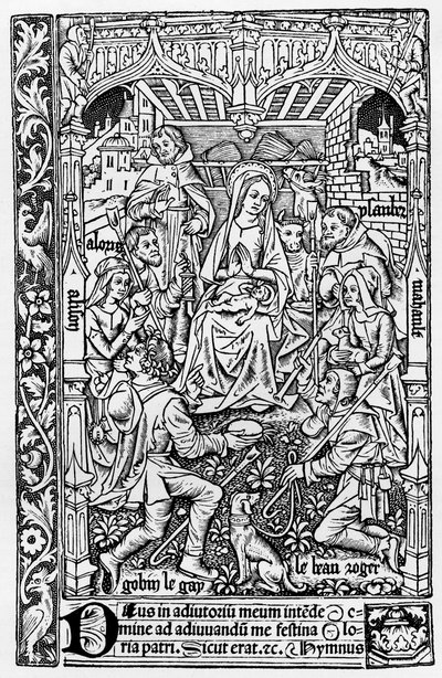 ساعات a lusaige de Romme ، باريس ، Pigouchet for Vostre ، 20 ديسمبر 1502 ، 1910 بواسطة غير معروف