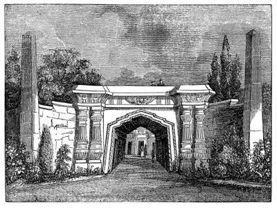 مقبرة هاي جيت ، لندن ، 1838 بواسطة غير معروف