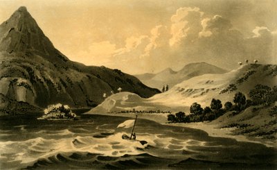 تل بينيون من البحيرة ، 1802. بواسطة غير معروف
