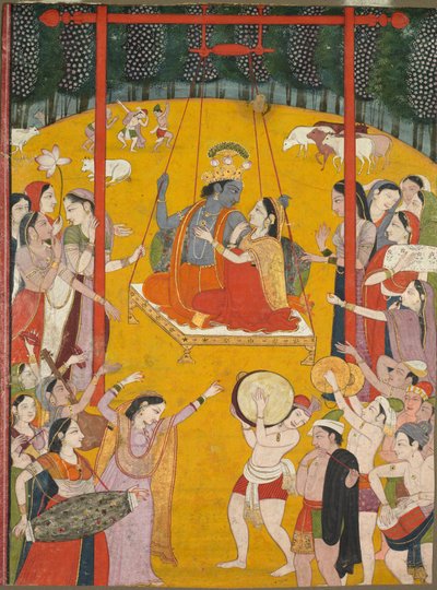 هندولا راجا ، ج. 1790-1800. بواسطة غير معروف