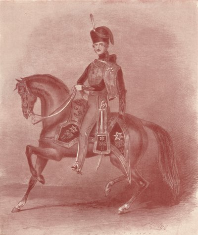 صاحب السمو الملكي الأمير ألبرت ، عقيد الفرسان الحادي عشر ، القرن التاسع عشر ، 1909 بواسطة غير معروف