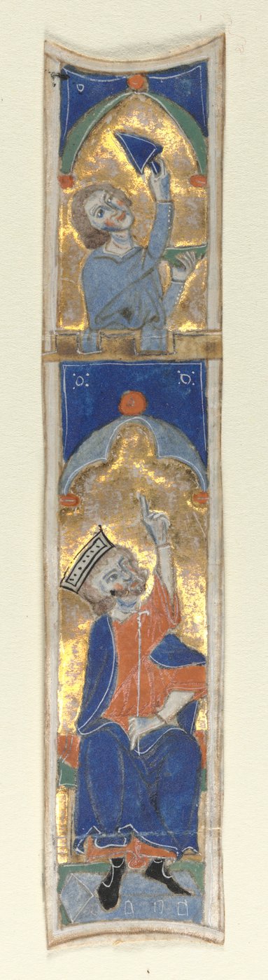 الأولي التأريخي الذي استأصلته من الكتاب المقدس ، 1200s. بواسطة غير معروف
