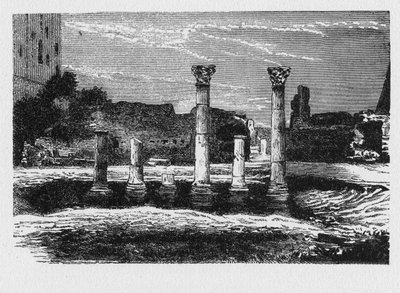 تاريخ روما القديمة. نقوش روما عام 1872 بواسطة غير معروف
