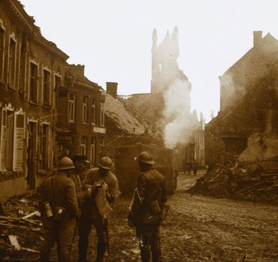 Hooglede ، فلاندرز ، بلجيكا ، 1918 بواسطة غير معروف