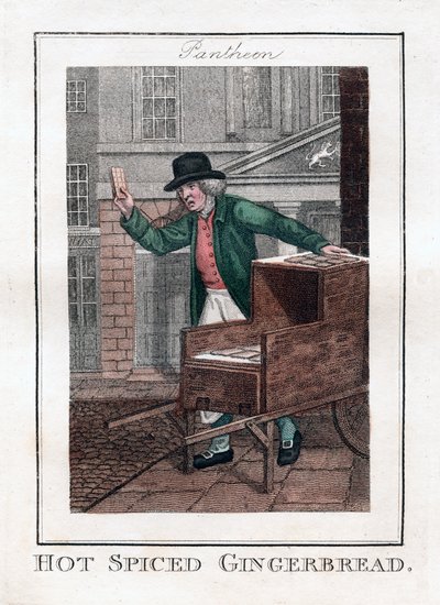 خبز الزنجبيل الساخن ، بانثيون ، لندن ، 1806 بواسطة غير معروف
