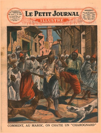 كيف في المغرب يعاقب زبال 1929. بواسطة غير معروف