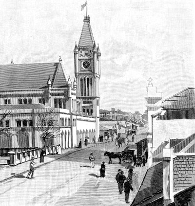 شارع هاويك ، بيرث ، أستراليا ، 1886 بواسطة غير معروف