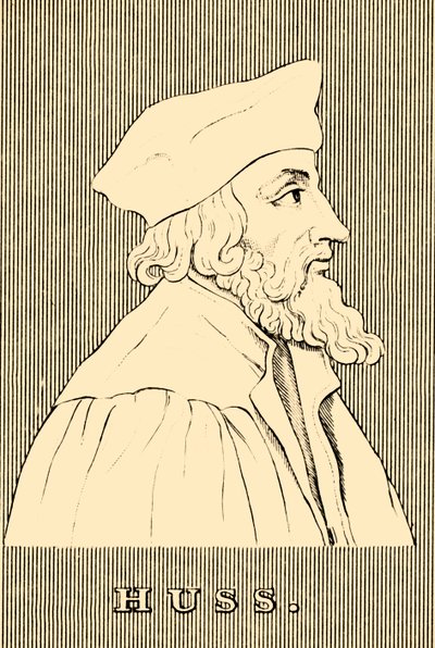 Huss ، c1369-1415 ، 1830. بواسطة غير معروف