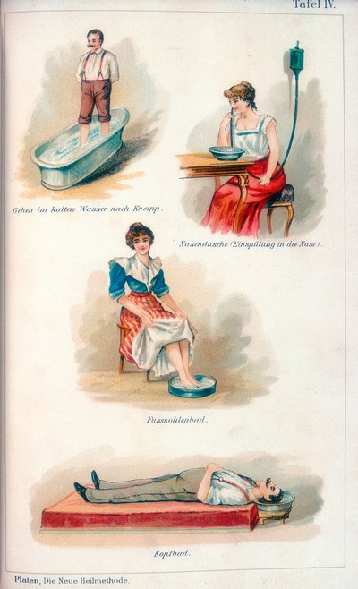 العلاجات المائية ، c1902 بواسطة غير معروف