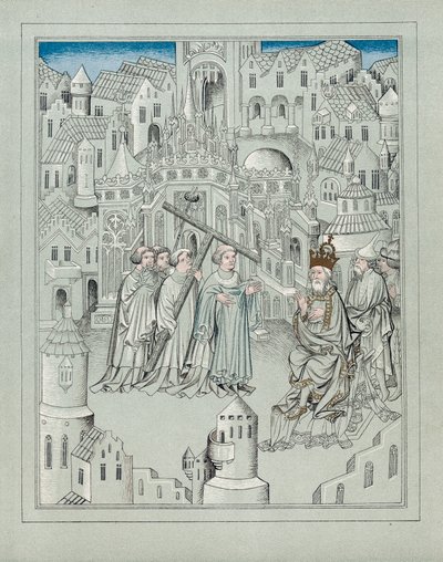 رسم توضيحي من رحلات فارس اللغة الإنجليزية الأسطوري السير جون ماندفيل ، c1372 بواسطة غير معروف