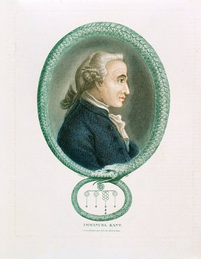 إيمانويل كانط ، فيلسوف ألماني ، 1812 بواسطة غير معروف