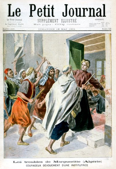 في الجزائر ، مارجريت في مأزق ، 1901 بواسطة غير معروف