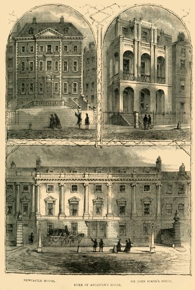 في لينكولنز إن فيلدز ، 1881. بواسطة غير معروف